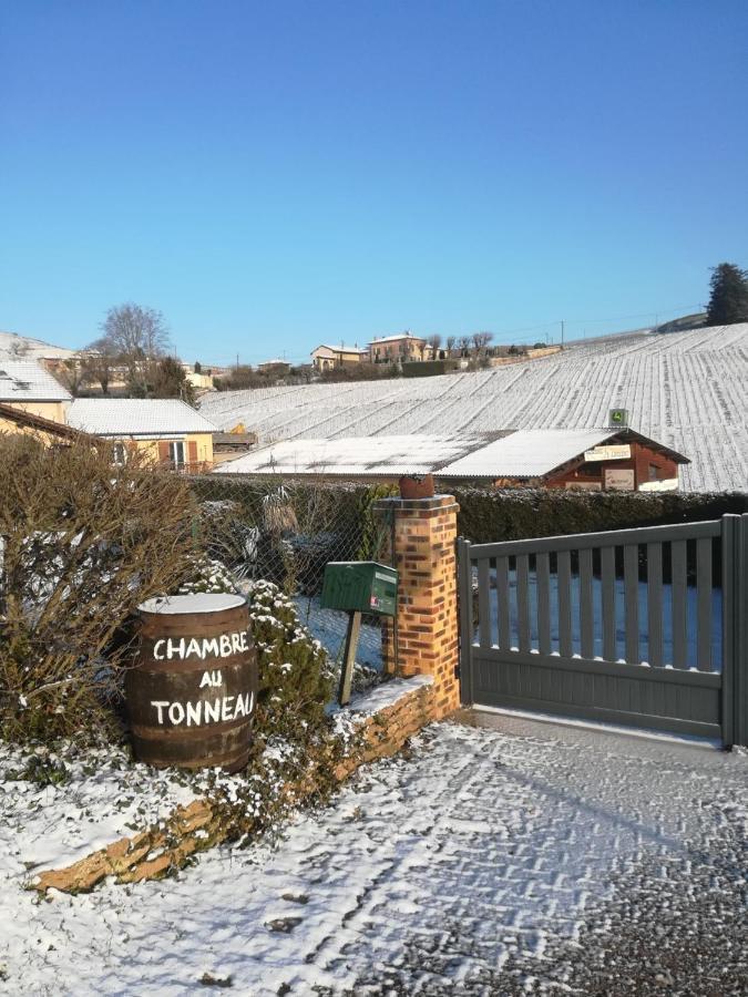 Chambre Au Tonneau Fleurie Luaran gambar